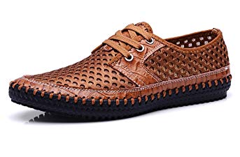 Beeagle Mens Loafers Slip ONS Breathable Mesh Flat Walking Shoes Casual Driving Shoes 39-50