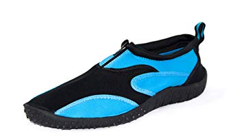 Rockin Footwear Men's Aqua Fire Rubber Water Shoe