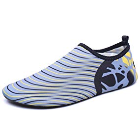 Z.SUO Men Women and Kids Quick-Dry Water Shoes Aqua Socks For Beach Swim Surf Yoga Exercise