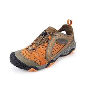 Clorts Men's Water Shoe Closed Toe Quick Drying Hiking Sandal 3H023C