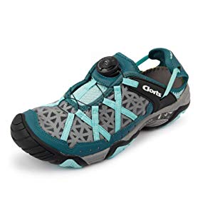 Clorts Men's Water Shoes Athletic Sport Lightweight Boa Walking Sneaker Sandal 3H017