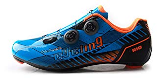 Tiebao Professional Road Bike Cycling Shoes Ultralight Breathable Carbon Fiber Non-Slip Riding Shoes