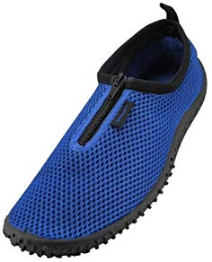 wave Men's Waterproof Water Shoes (9, Blue)