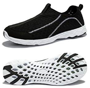 VIIHAHN Mens Water Shoes Beach Barefoot Aqua Wetsuits for Water Sports Snorkeling Diving Swimming Surfing